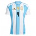 Camiseta Argentina Julian Alvarez #9 Primera Equipación Replica Copa America 2024 mangas cortas